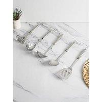 Kitchencraft Stainless Steel Professional Kitchen Utensils - Set Of 5