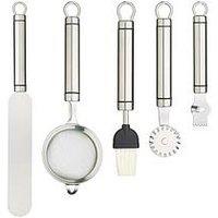 Kitchencraft Stainless Steel Professional Kitchen Tools - Set Of 5