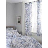The Lyndon Co Tlc 2021 Toile De Jouy Curtains 183Cm Blue