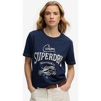 Superdry Heritage Hamptons T-Shirt - Blue