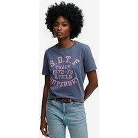 Superdry Vintage Prep Pocket T-Shirt - Blue