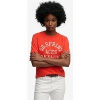 Superdry Vintage Prep Pocket T-Shirt - Red