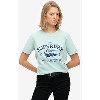Superdry Heritage Hamptons T-Shirt - Blue