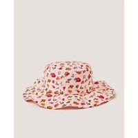 Monsoon Girls Floral Bow Bucket Hat - Multi