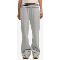 Superdry Essential Logo Low Rise Flare Jogger - Grey