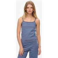 Superdry Athletic Essentials Stripe Cami - Blue