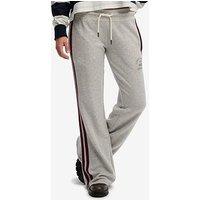 Superdry Athletic Essentials Stripe Flare Joggers - Grey