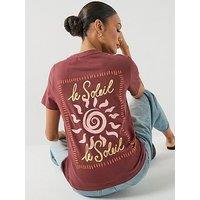 Vero Moda Vmlise Olly Short Sleeve Top Box Jrs - Brown