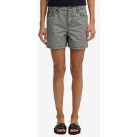 Superdry Mid Rise Stripe Short - Blue