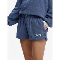 Superdry Heritage Terry Shorts - Blue