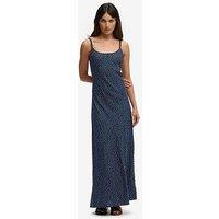 Superdry Printed Cami Maxi Dress - Blue