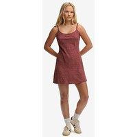 Superdry Printed Cami Mini Dress - Red