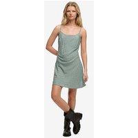 Superdry Printed Cami Mini Dress - Blue