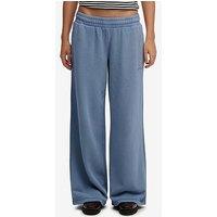 Superdry Essential Logo Wide Leg Jogger - Blue