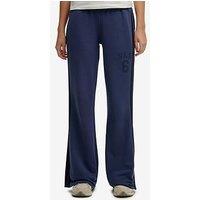 Superdry Athletic Essentials Stripe Flare Joggers - Blue