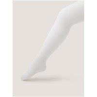 Monsoon Girls Super Sheer Tights - White