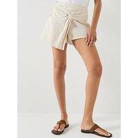 Pieces Anges Skort - Cream