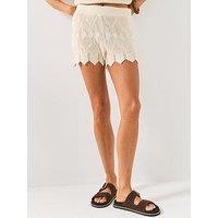 Vero Moda Seashell Sands Shorts - Birch