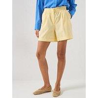 Vero Moda Vmselma Nw Shorts - Yellow