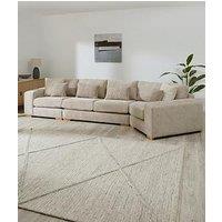 The Very Collection Broadgate Large Right Hand Cozy Modular Sofa - Made To Order In The Uk