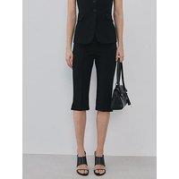 Mango Biker Leggings - Black