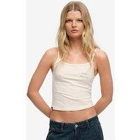 Superdry Athletics Essentials Cami Top - White