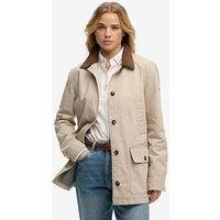 Superdry Estate Cotton Barn Jacket - Beige