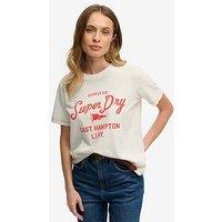 Superdry Heritage Hamptons T-Shirt - Cream