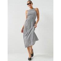 Only Onlcelle Sleeveless Smock Midi Dress - Black