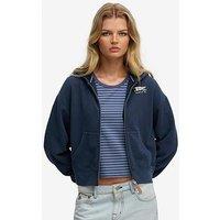 Superdry Heritage Hamptons Zip Hoodie - Blue