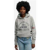 Superdry Athletic Essentials Relaxed Hoodie - Grey