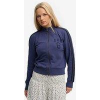 Superdry Athletic Essentials Zip Through Track Top - Blue