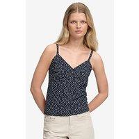 Superdry Cotton Cami Top - Blue
