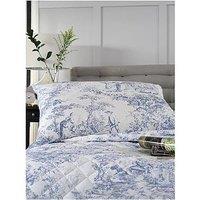 The Lyndon Co Tlc 2021 Toile Housewife Pillowcase Pair Blue