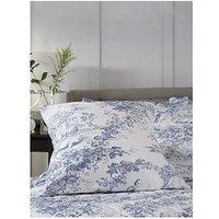 The Lyndon Co Tlc 2021 Toile De Jouy Cushion Blue