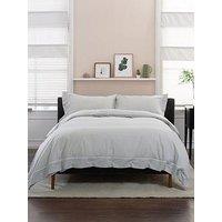 The Lyndon Co Southport Duvet Set Green/White