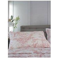 The Lyndon Co Toile Housewife Pillowcase Pair Pink