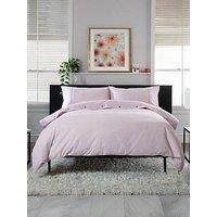 The Lyndon Co Tlc Gingham 100% Cotton Duvet Set Rose/White
