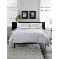 The Lyndon Co Tlc Filigree Hearts 100% Cotton Duvet Set