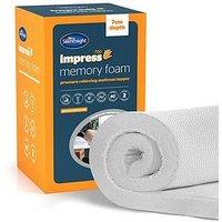 Silentnight Impress Memory Foam 7Cm Mattress Topper - Small Double
