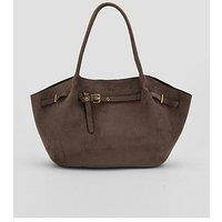 The Very Collection Belt Trim Winged Tote Bag