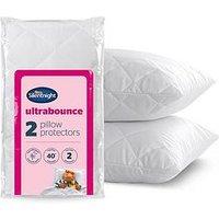 Silentnight Ultrabounce Mattress Pillow Protector - 2 Pack