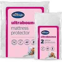 Silentnight Ultrabounce Mattress And Pillow Protector Bundle