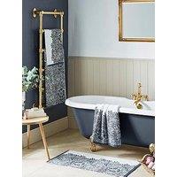 William Morris At Home Marigold 100% Cotton Towel Collection Prussian Blue