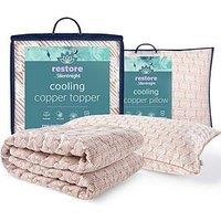 Silentnight Restore Cooling Summer Copper Bundle