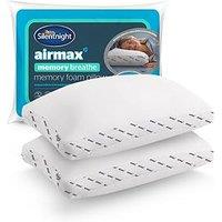 Silentnight Airmax Breathable Memory Foam Pillow - 2Pack