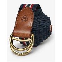 Superdry Heritage Stripe Webbing Belt - Blue