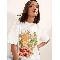 Friends Like These Social Club T-Shirt - White