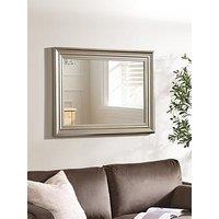 Julian Bowen Tokyo Pewter Rectangular Wall Mirror