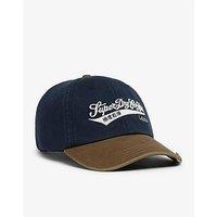 Superdry Contrast Peak Baseball Cap - Blue